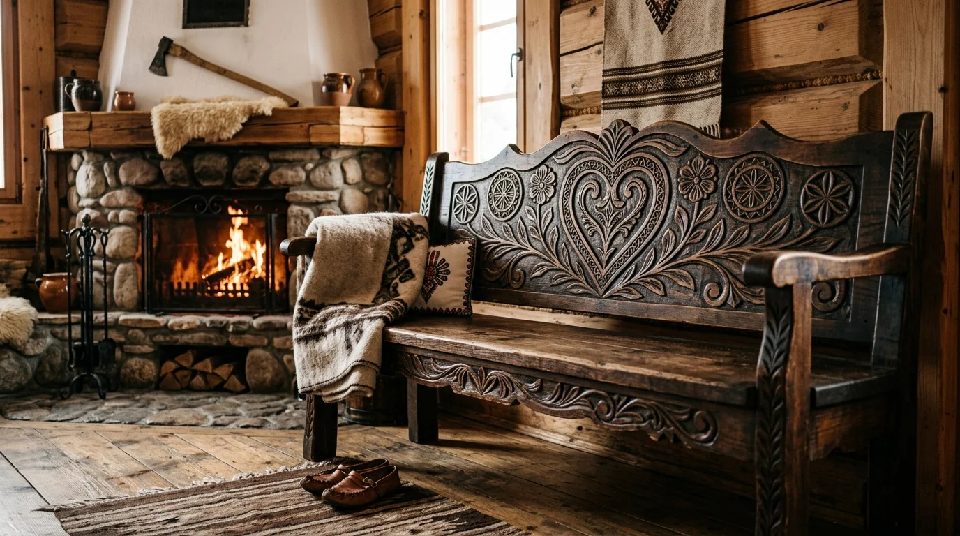 Meble góralskie – tradycyjne wzornictwo i współczesne interpretacje
