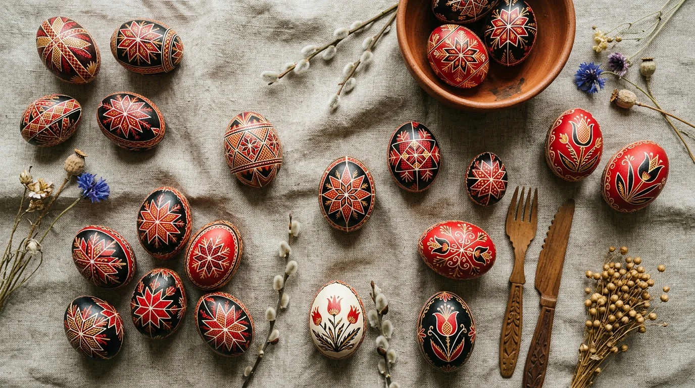 Pisanki wielkanocne – techniki, wzory i tradycja