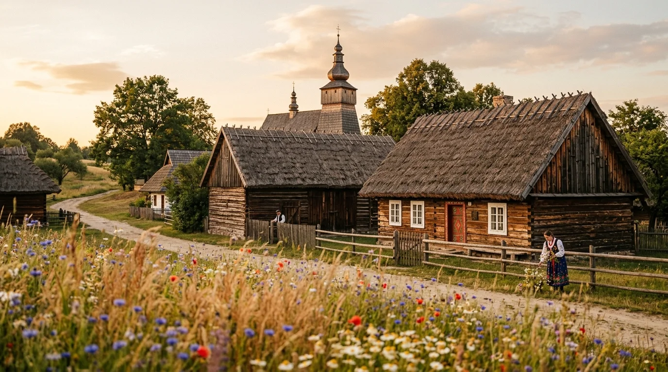 Skanseny w Polsce – lista, mapa i co warto zobaczyć