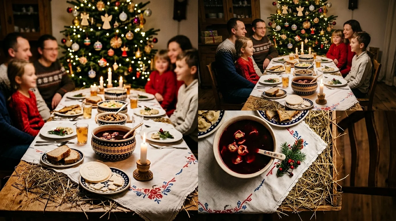 Wigilia i tradycje bożonarodzeniowe w Polsce