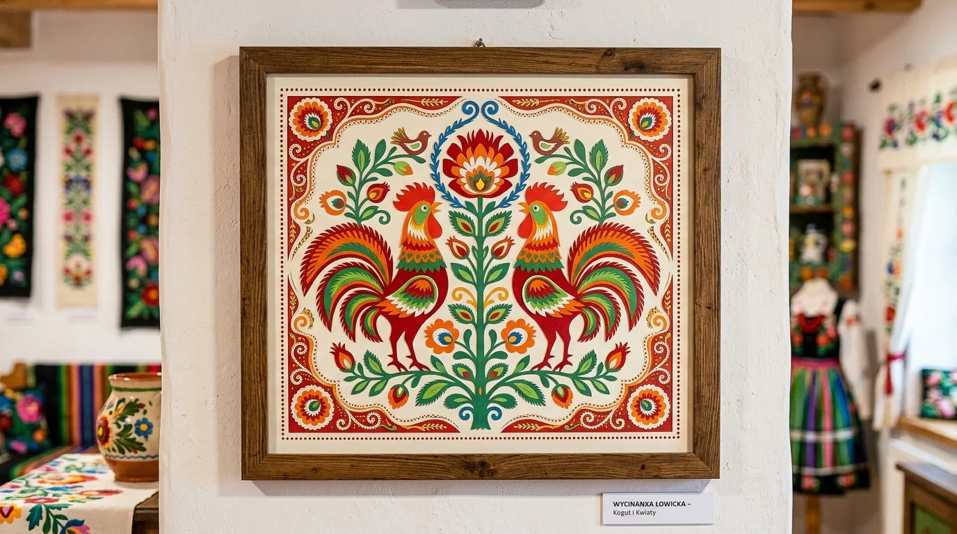 Wycinanki łowickie – historia, wzory i jak je tworzyć