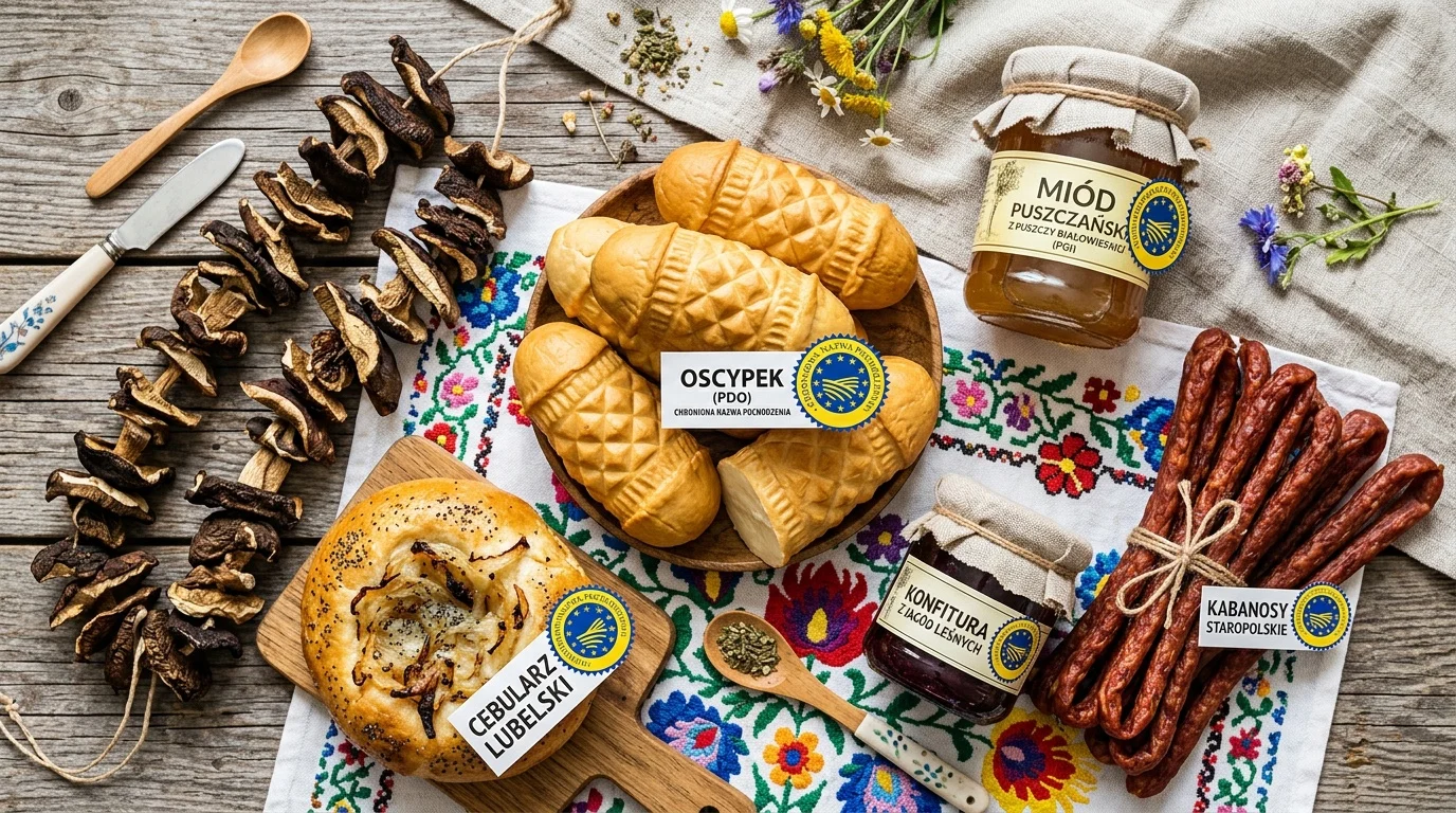 Produkty regionalne w Polsce - lista, certyfikaty i gdzie kupić