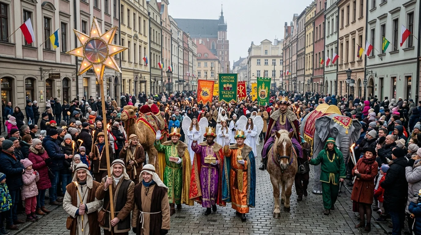 Święto Trzech Króli - tradycja, kolędnicy i orszak